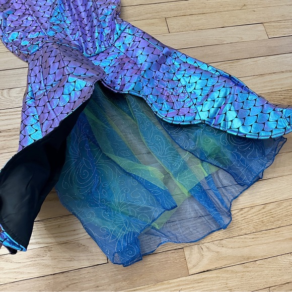 UNDER THE SEA MERMAID HALLOWEEN COSTUME - ADULT XS/S - Picture 5 of 5